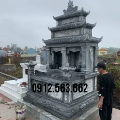 mộ đá đôi