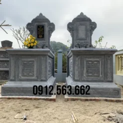 mộ đá đôi